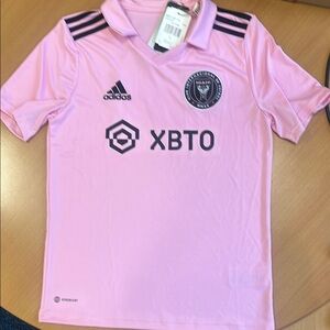 Adidas Inter Miami Home Messi Jersey 23/24 youth L Pink